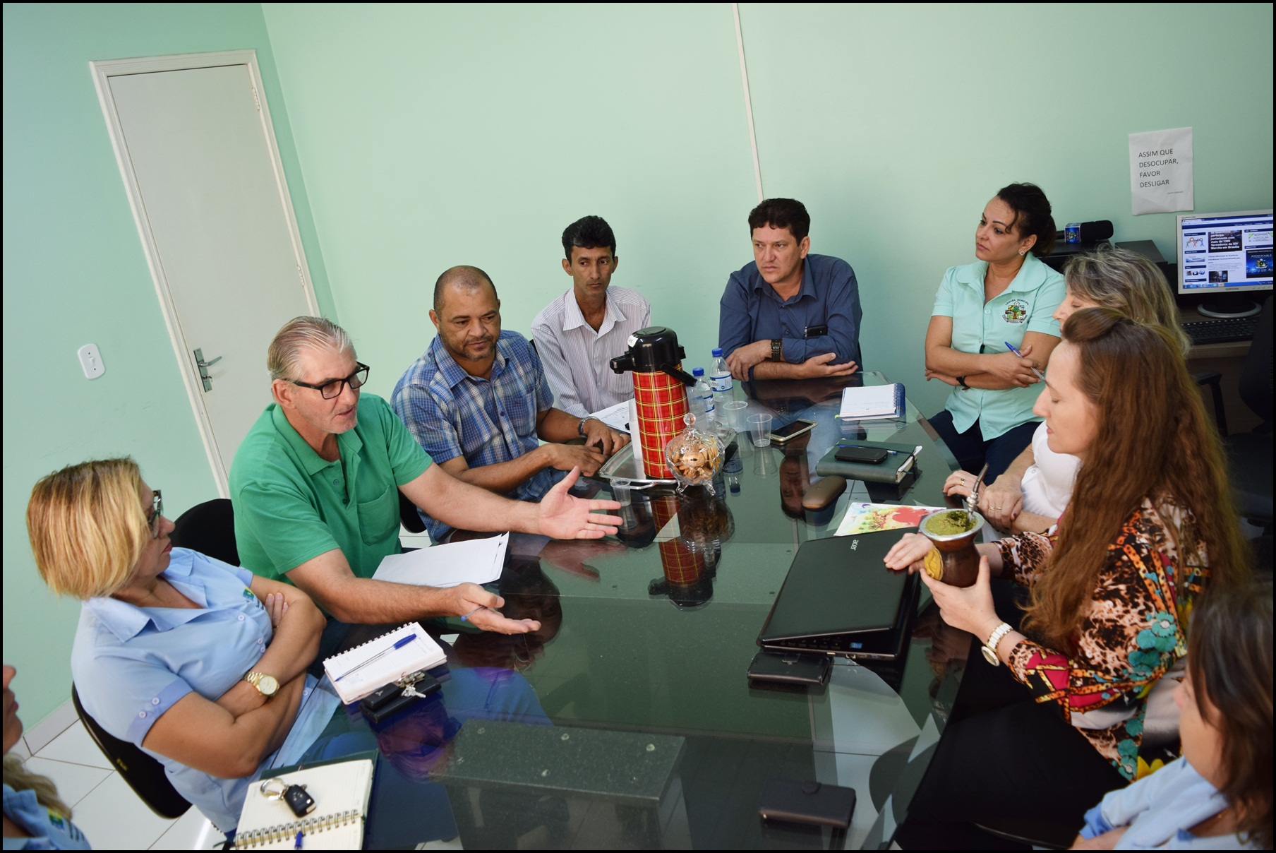 Câmara de Querência fortalece parcerias com a secretaria de Educação Municipal.