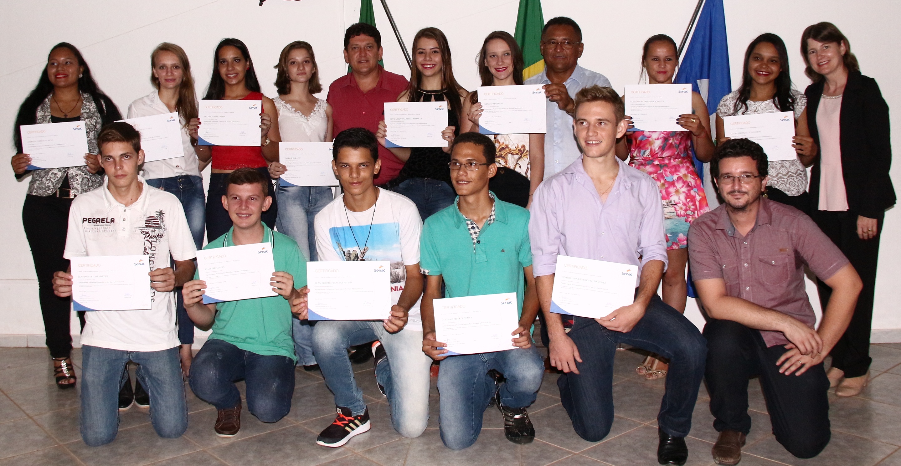 Câmara Municipal Juntos na capacitação de Jovens Aprendiz.