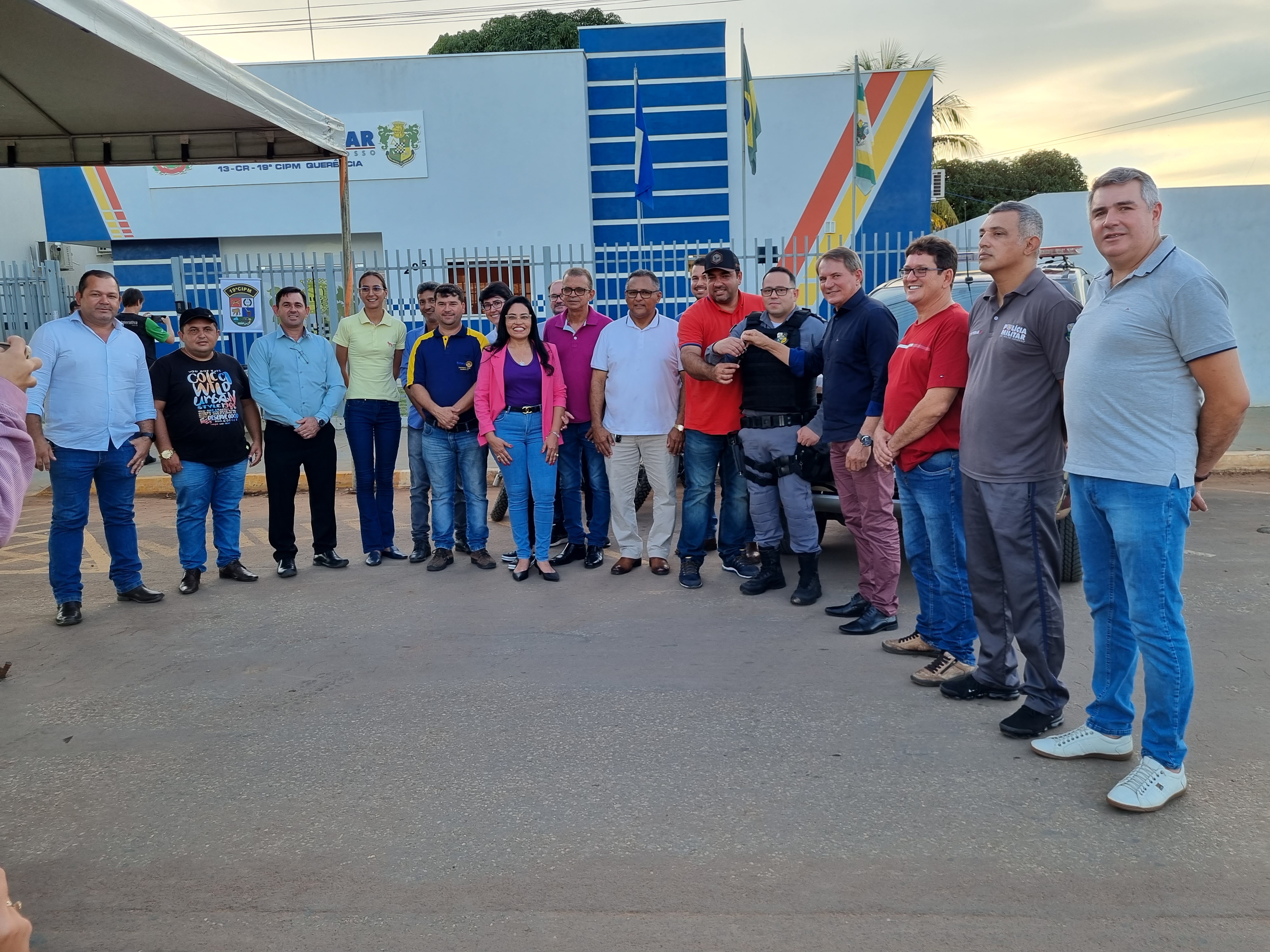 Polícia Militar de Querência, recebe novas viaturas e armamentos.