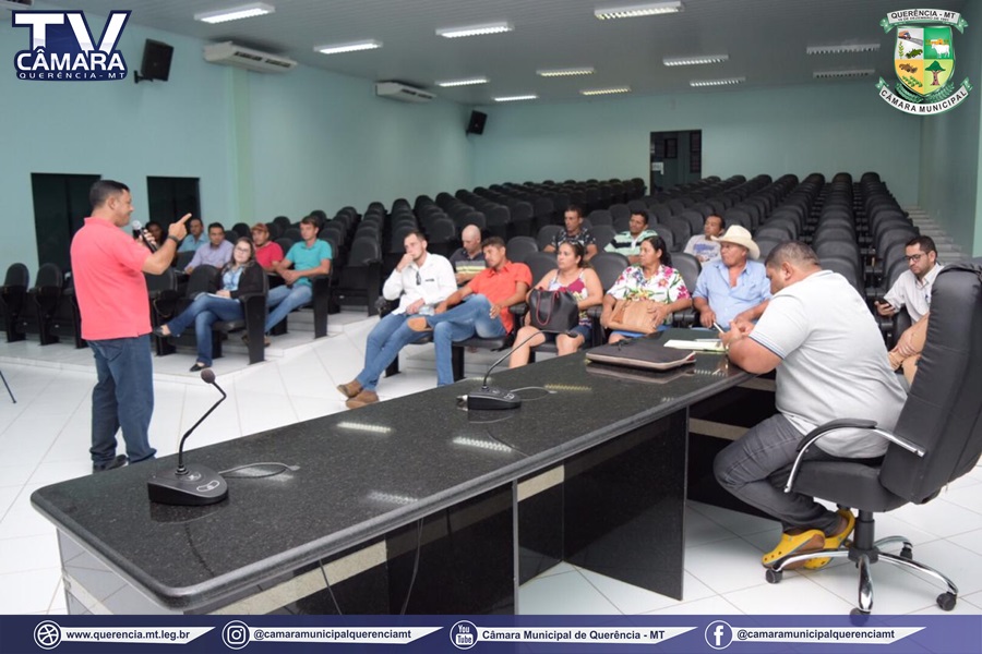 Presidente da Câmara vereador Professor Neiriberto apoia o fortalecimento da Piscicultura em Querência.