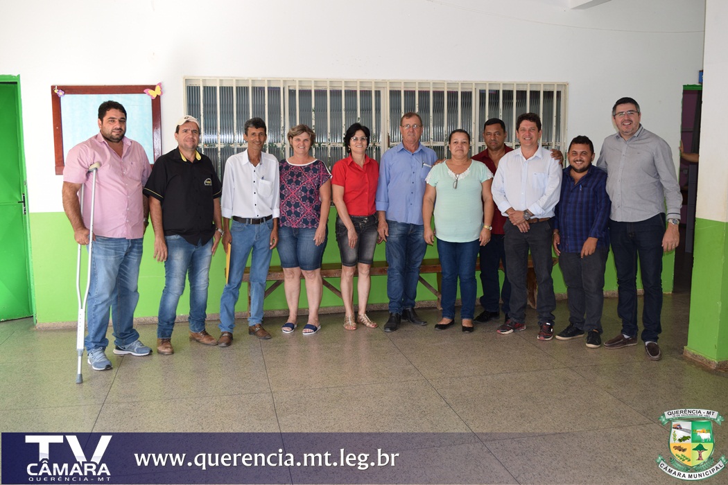 Vereadores visitam Escola e discutem melhorias para a Unidade.