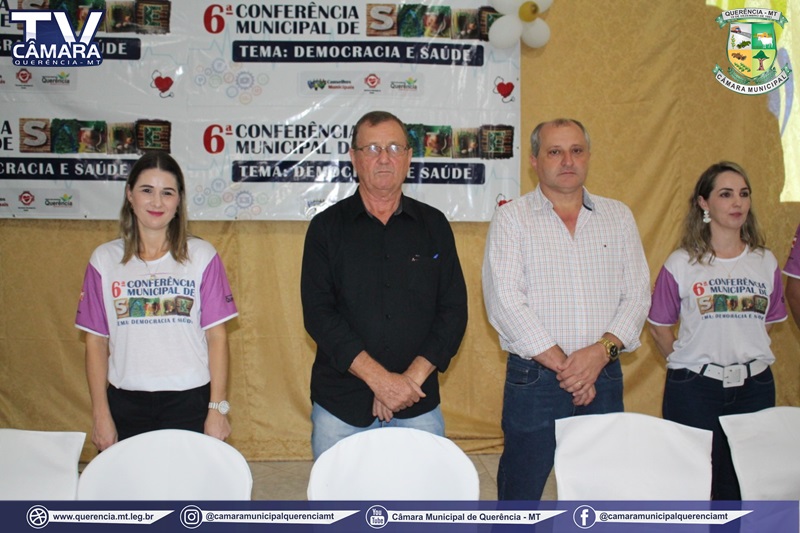 Vereador Domingos Roberti participa de 6º Conferência Municipal de Saúde.